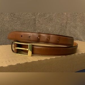 HIGH QUALITY ITALIAN LEATHER BELT. Used cond.